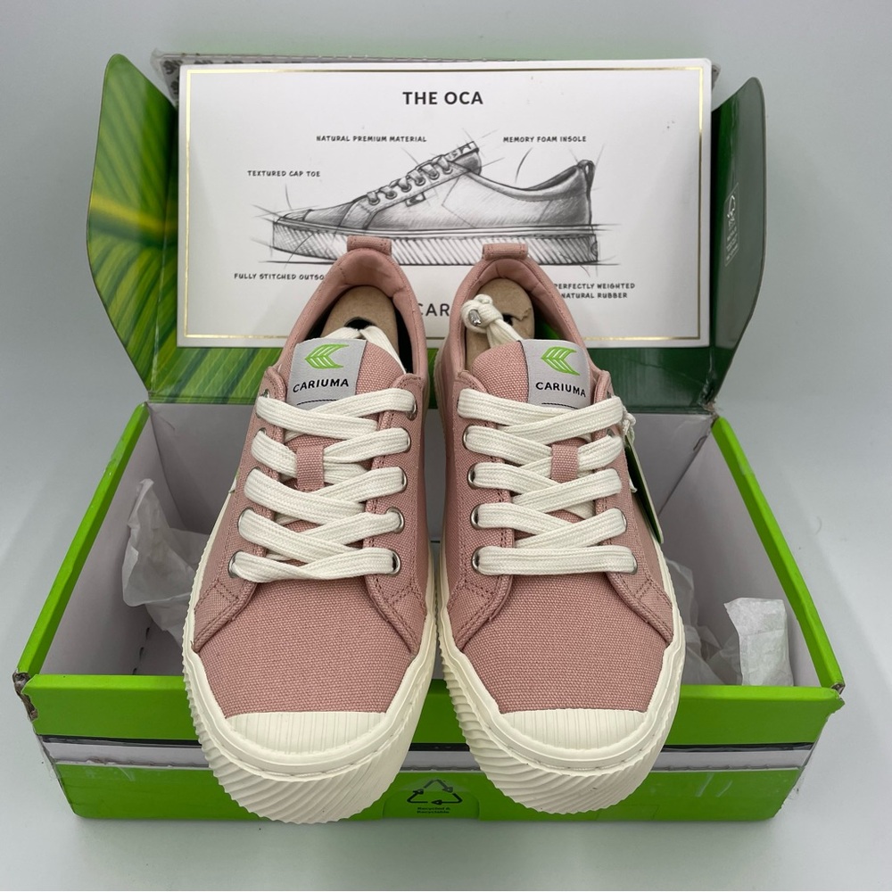 NIB OCA Low Rose Canvas Sneakers Unisex